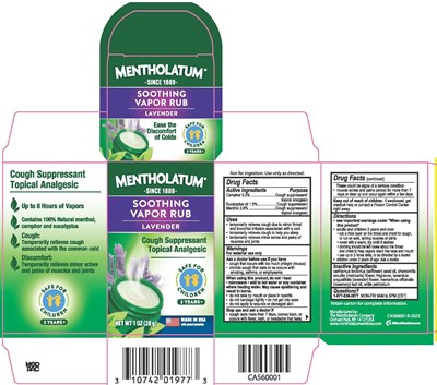 Image 1 (Ca560001   Mentholatum Soothing Vapor Rub Lavender)